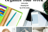 Weekend Menu Plan, Deep Cleaning Checklist & DIY Fairy Garden Guide