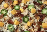 Jalapeño Popper Chicken Pasta Salad Recipe for Summer BBQs