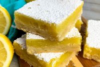 Zesty Lemon Bars Recipe: Bright, Tangy Dessert Bars