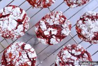 Red Velvet Cookies with Cool Whip Frosting