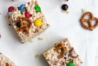 M&M Rice Krispie Treats Recipe: Chewy, Chocolate-Packed Squares