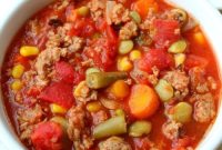 Hearty Crock Pot Beef and Vegetable Soup Recipe