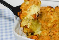 Overnight Baked French Toast Casserole with Maple Glaze