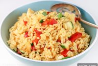 Refreshing Gluten-Free Summer Orzo Salad with Lemon and Herbs
