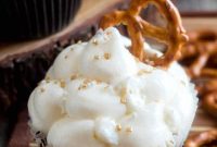 Savory Beer & Pretzel Cupcakes: Unexpected Party Dessert