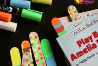 Colorful Chalk Marker Bookmarks Kids Can Create