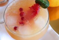 Pomegranate and Blood Orange Cocktail Recipe for Winter Drinks