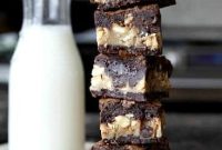 Chunky Peanut Butter-Filled Brownies: Gooey Chocolate Squares