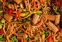 Crispy Sheet-Pan Chow Mein: Quick One-Pan Asian Noodle Bake