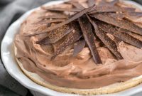 Decadent Chocolate Velvet Pie with Crisp Meringue Crust