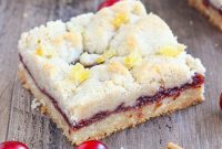 Cranberry Cinnamon Jam Bars Recipe: Sweet-Tart Oven-Baked Squares