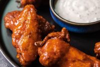 Crispy Smoked Buffalo Wings: Breaded and Double-Fried Recipe