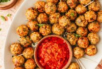 Crispy Air Fryer Chicken Meatballs Recipe
