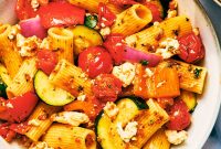 Red Chimichurri Pasta Recipe — Serve Hot or Chilled