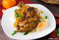 Orange-Chicken Braise with Herb Citrus Sauce