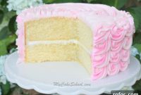 WASC Cake Mix Recipe: Moist White Almond Sour Cream Cake