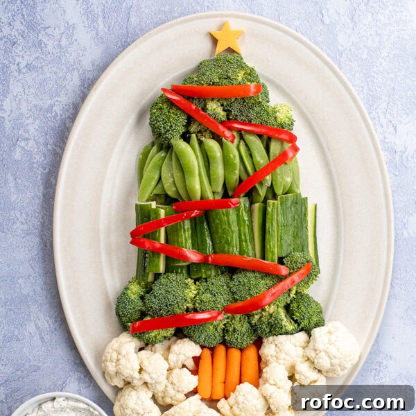 Slow-Cooker Christmas Wassail Recipe for Festive Parties 12 Christmas tree veggie tray.