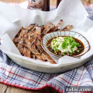 Korean-Style Jwipo Fish Jerky: Spicy Dried Fish Snack Guide 13 Korean fish jerky with sauce.