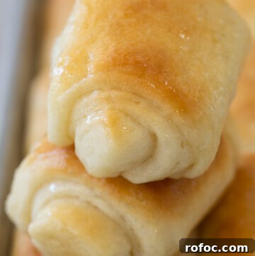 How to Make Soft Lion House Rolls at Home 2 lion house rolls stack on top of each other