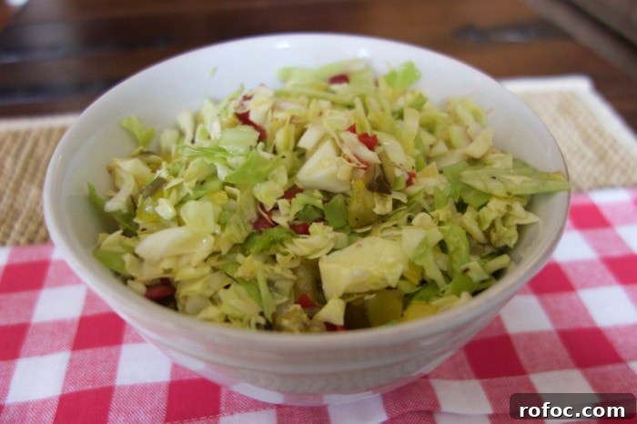 Weekend Menu Plan, Deep Cleaning Checklist & DIY Fairy Garden Guide 3 Cherry Pepper Pickle Slaw perfect for summer BBQ's.