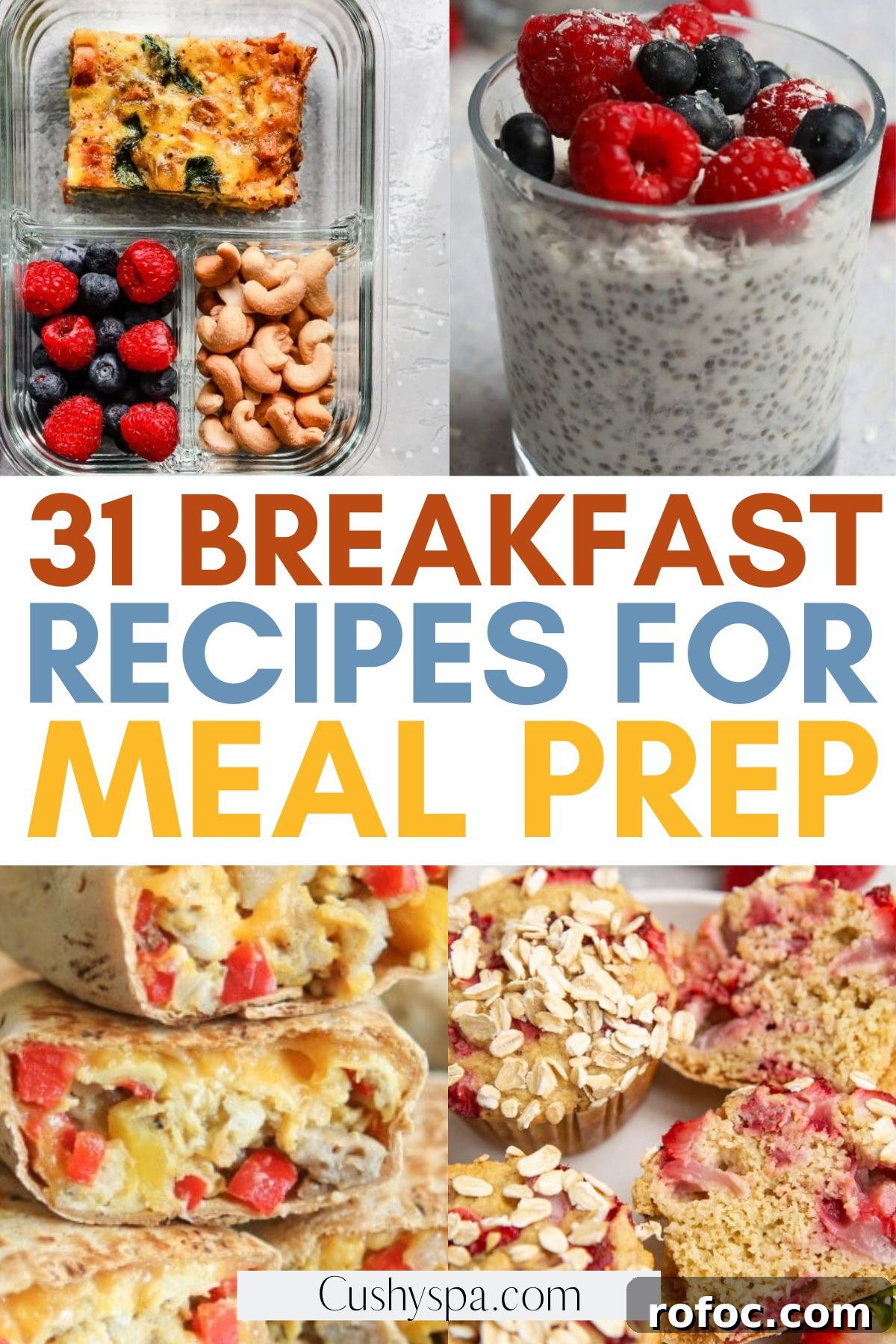 31 Simple Breakfast Meal Prep Ideas for Busy Mornings 2 Breakfast Recipes for Meal Prep