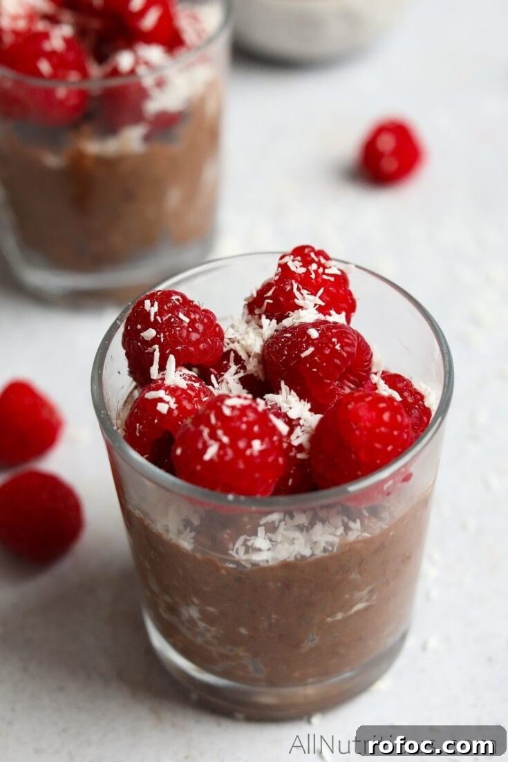 31 Simple Breakfast Meal Prep Ideas for Busy Mornings 16 Cacao Chia Pudding