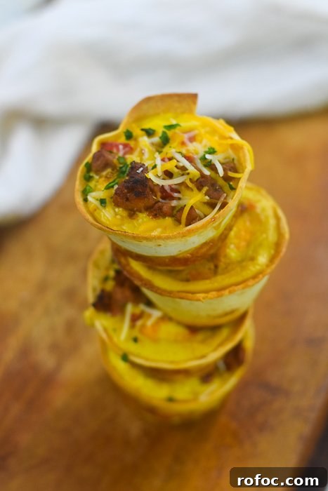 31 Simple Breakfast Meal Prep Ideas for Busy Mornings 26 Mini Breakfast Taco Cups