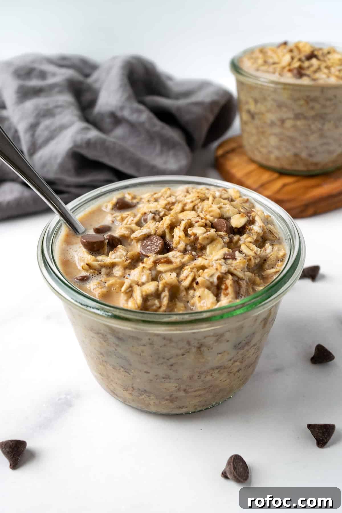31 Simple Breakfast Meal Prep Ideas for Busy Mornings 27 Cookie Dough Overnight Oats
