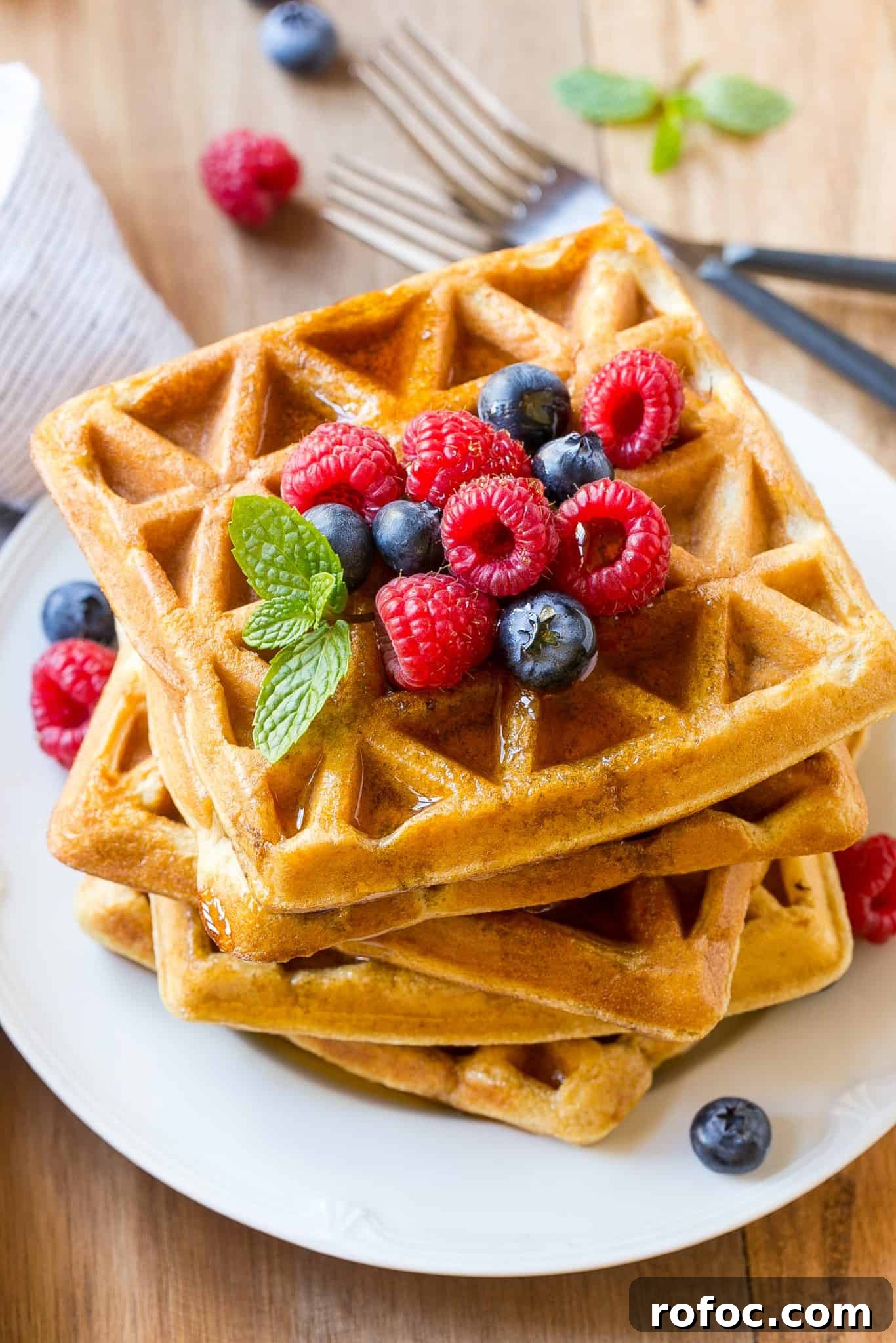 31 Simple Breakfast Meal Prep Ideas for Busy Mornings 33 Fluffy Protein Waffles