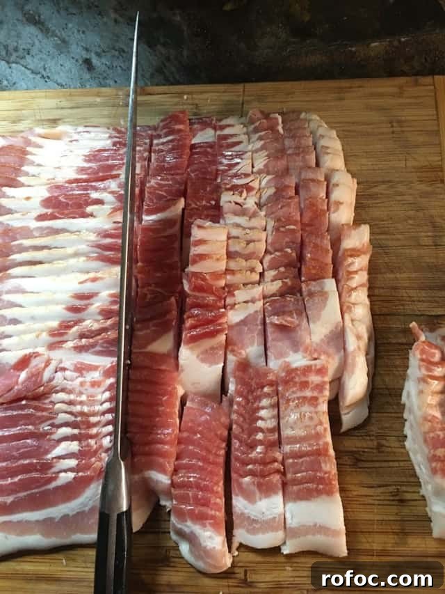 Savory Bacon Jam Recipe: Sweet & Smoky Spread for Toasts 3 Cooking bacon