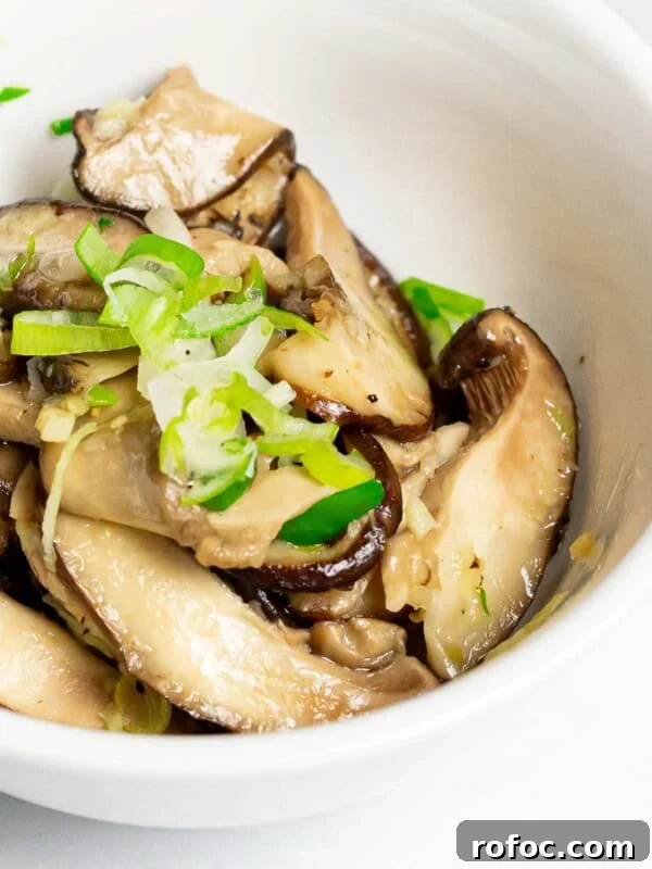 Authentic Doenjang Jjigae Recipe: Korean Soybean Paste Stew Guide 13 stir fried Korean shiitake mushroom side dish
