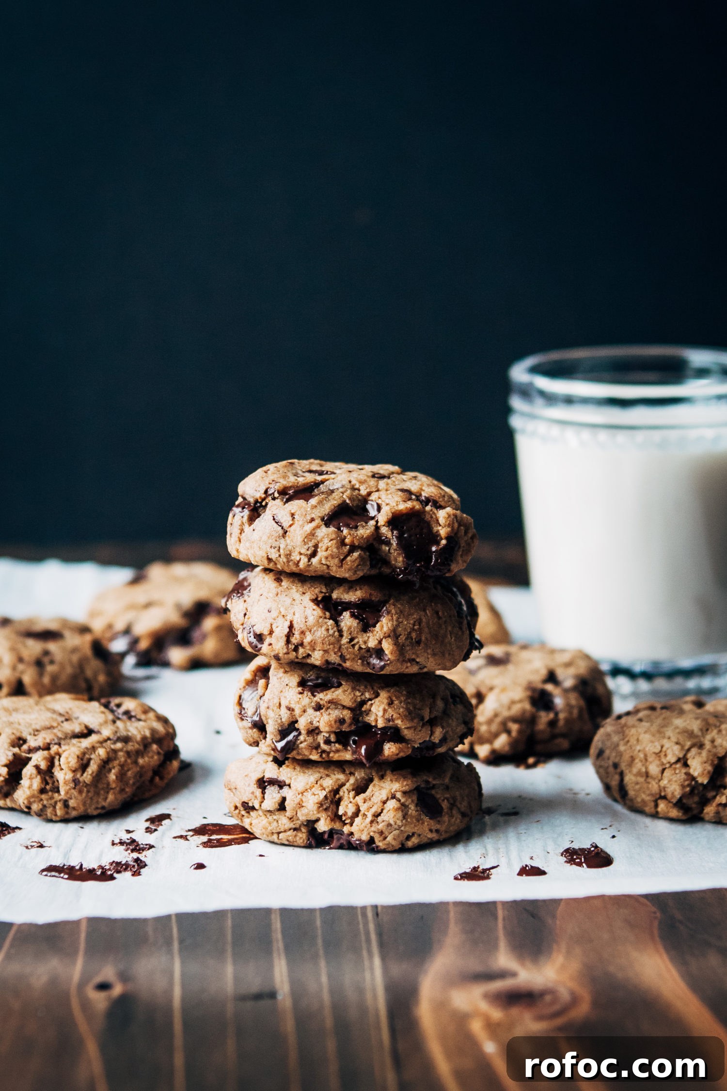 Chewy Vegan Chocolate Chip Cookies That Melt in Your Mouth 6 Vegan Chocolate Chip Cookies | Well and Full | #vegan #dessert #cookies
