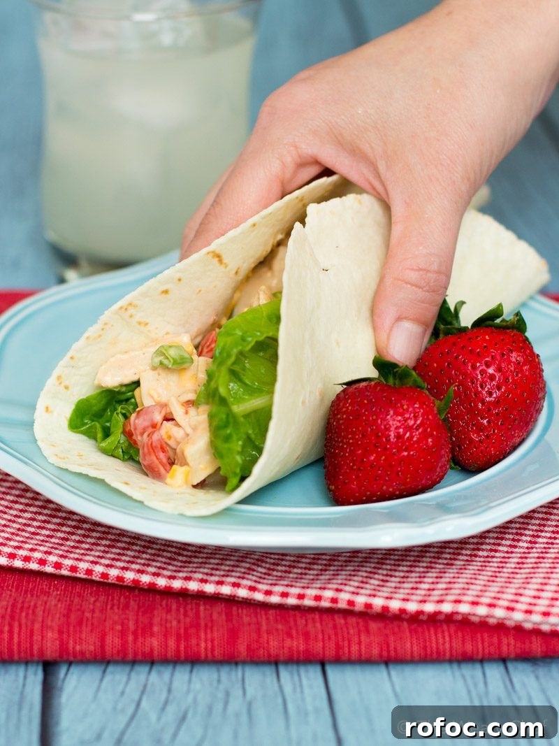 Spicy Sriracha Ranch Chicken Salad Recipe for Summer Meals 4 This easy chicken salad is a little spicy, a little tangy, and a lot delicious!