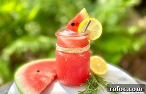 Watermelon Lemonade with Rosemary (Photo by Viana Boenzli)