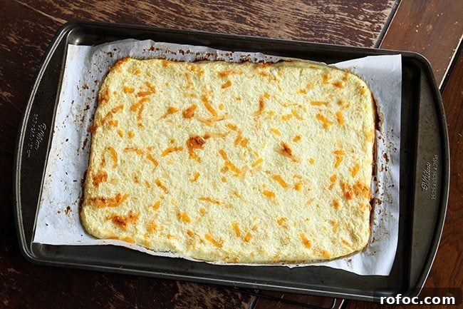 Cheesy Loaded Cauliflower Bread Recipe for Low-Carb Comfort Food 5 Cheesy Loaded Cauliflower Bread