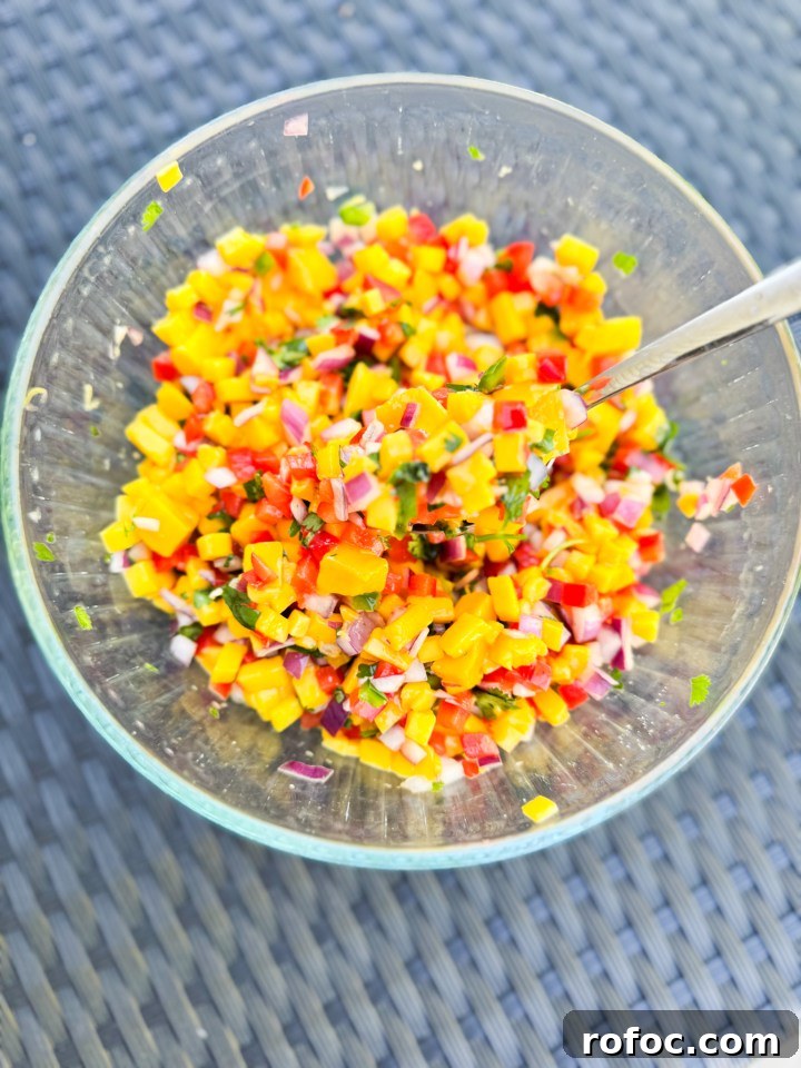 Zesty Fresh Mango Salsa Recipe for Summer Parties 4 img 13368 3