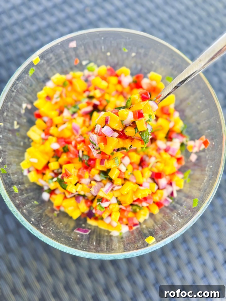 Zesty Fresh Mango Salsa Recipe for Summer Parties 5 img 13368 4