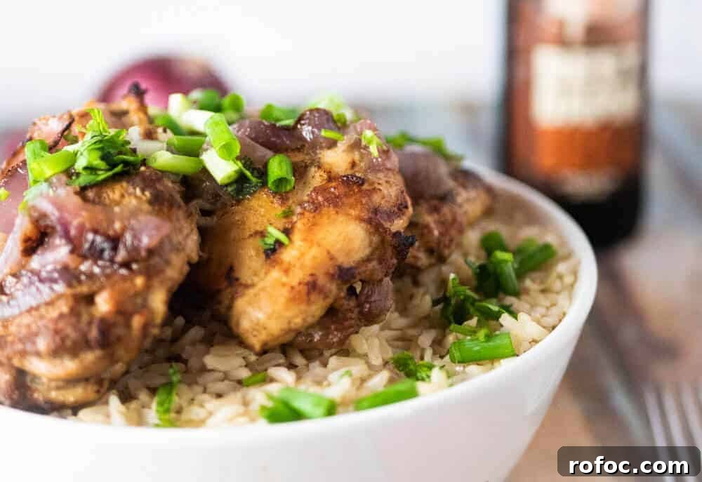 Instant Pot Greek Chicken with Lemon, Garlic & Oregano 3 pressure cooker gyro chicken close up