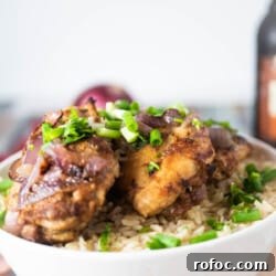 Instant Pot Greek Chicken with Lemon, Garlic & Oregano 5 instant pot greek chicken close up