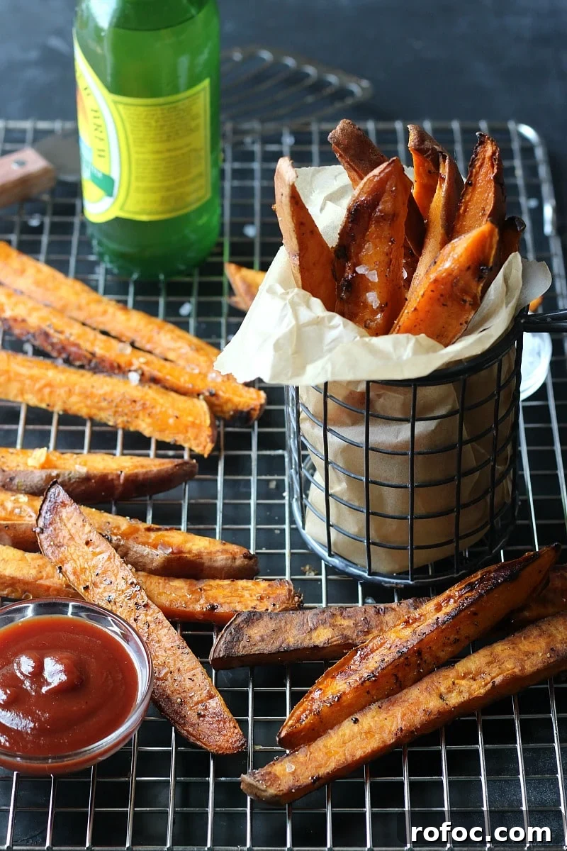 Crispy Sea Salt Sweet Potato Steak Fries Recipe 4 Sea Salt Sweet Potato Steak Fries