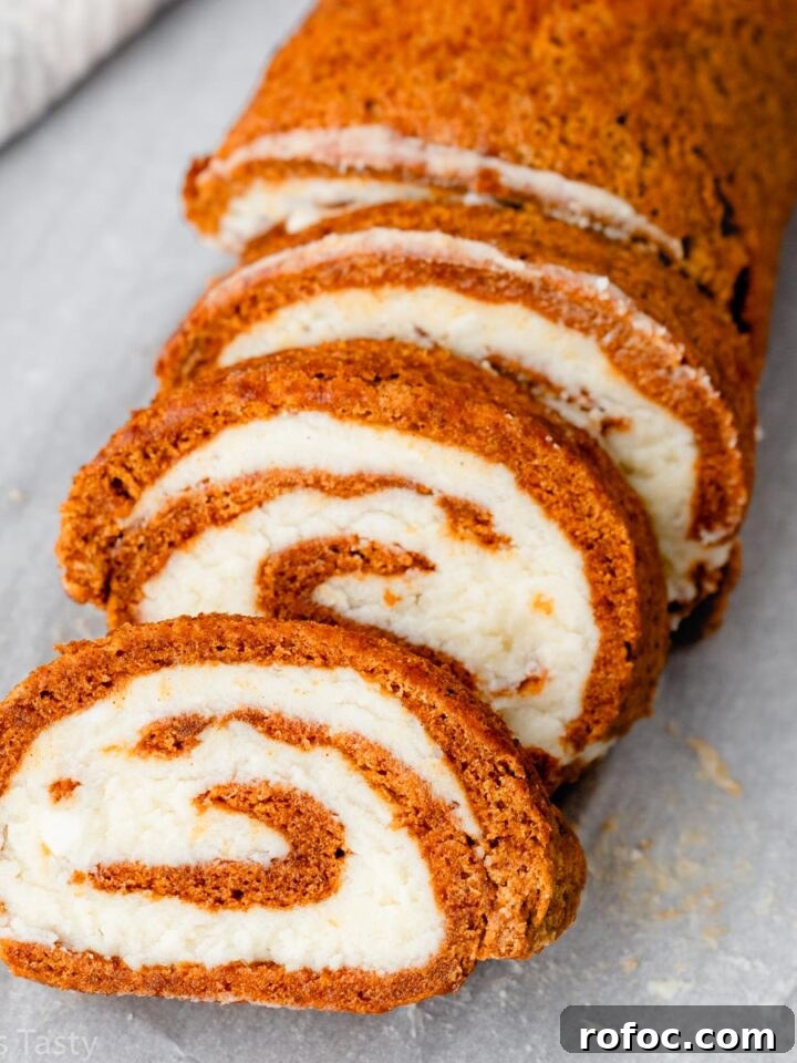 The Best Gluten Free Pumpkin Roll