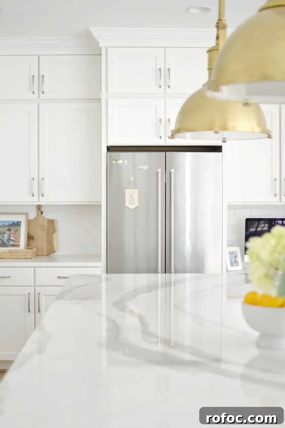 Coastal Kitchen Design Ideas with Our Complete Remodel Details 6 close up of countertops