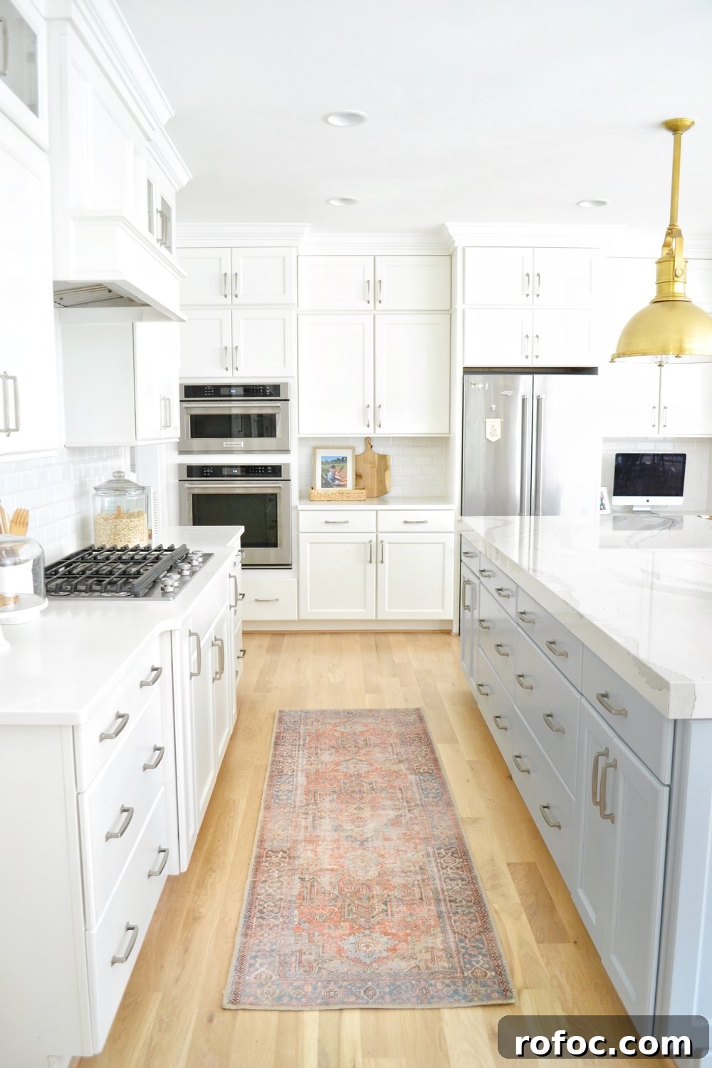 Coastal Kitchen Design Ideas with Our Complete Remodel Details 7 kitchen runner rug