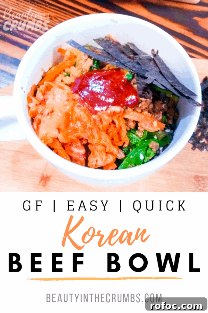 Quick Korean Beef Bibimbap Recipe for Flavorful Weeknight Meals 4 Easy Korean Beef Bowl loaded with veggies (Bibimbap)!