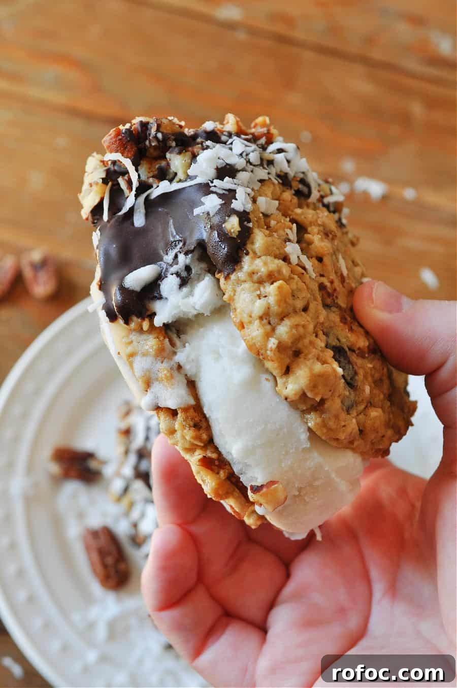 Vegan Cowboy Ice Cream Cookie Sandwiches Recipe 2 img 15512 2