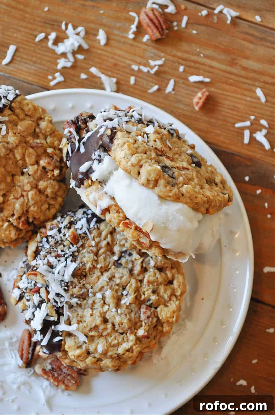 Vegan Cowboy Ice Cream Cookie Sandwiches Recipe 3 img 15512 3
