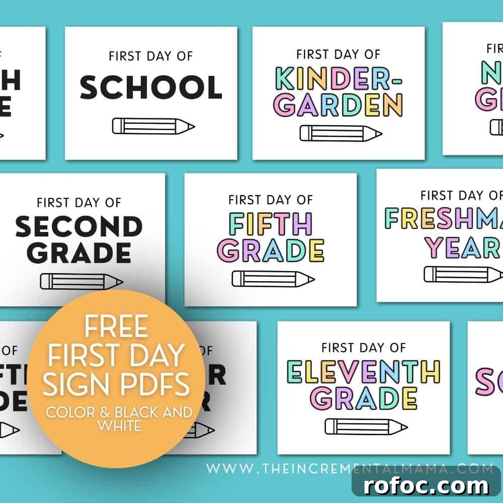Printable First Day of School Signs: Free PDF Downloads 2 img 15980 1