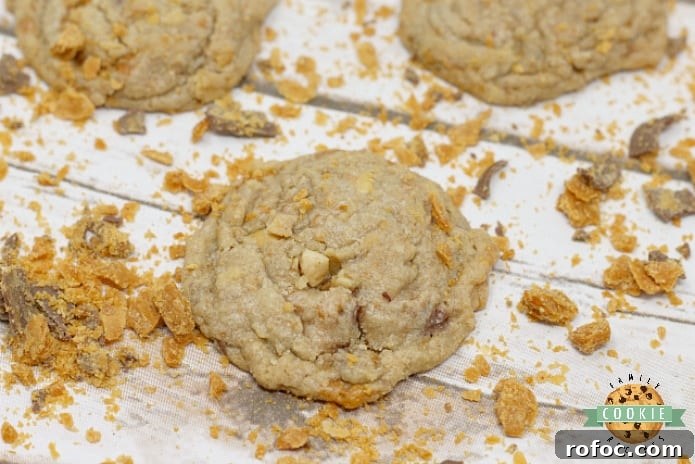 Candy Bar Cookie Recipes: Homemade Treats with Chocolate Bars 12 Butterfinger Peanut Butter Cookies