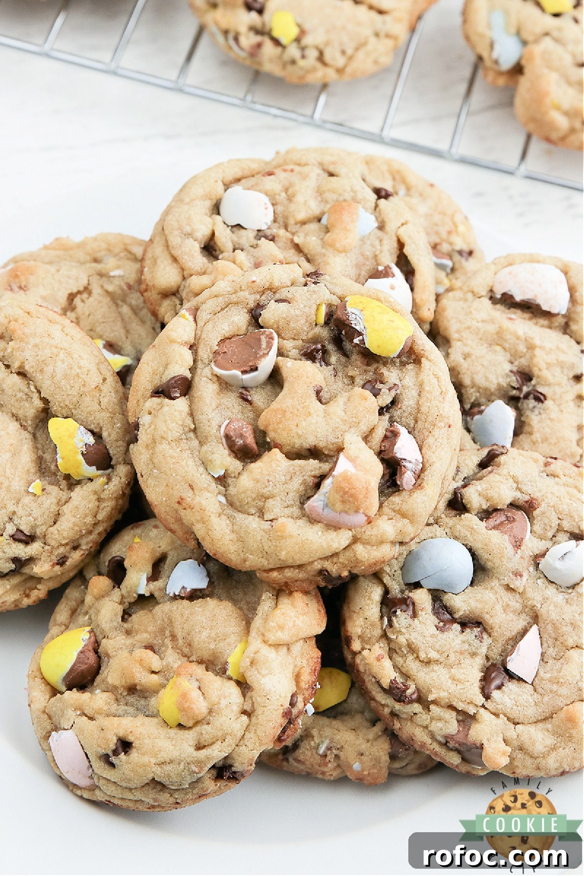Candy Bar Cookie Recipes: Homemade Treats with Chocolate Bars 5 Cadbury Mini Egg Cookies