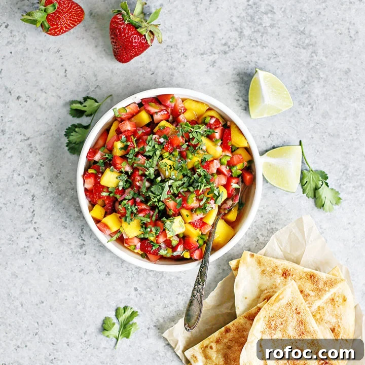 Image for Strawberry Mango Salsa